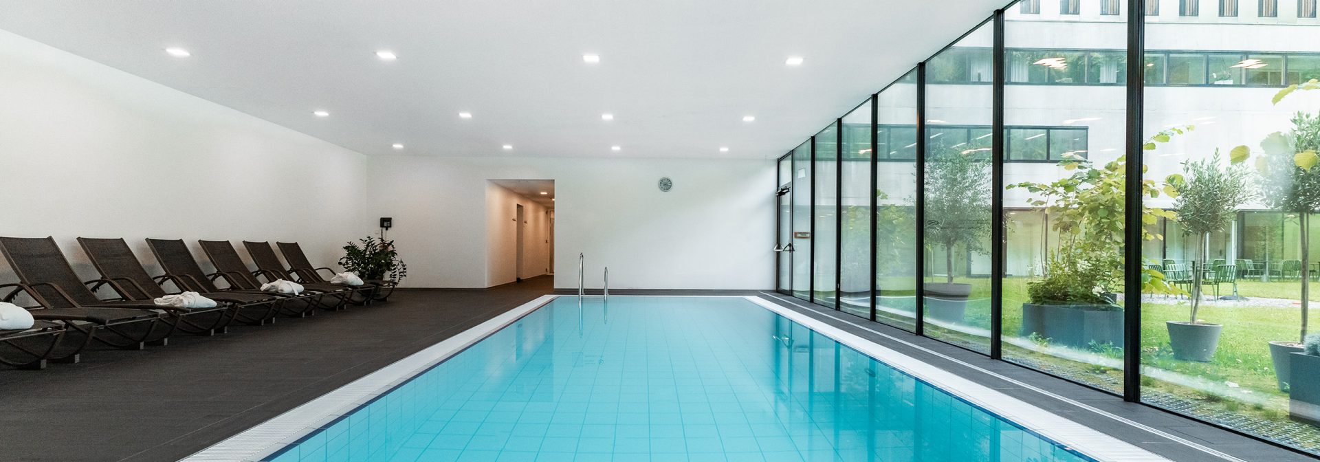 Indoor Swimming Pool at the Alpenhotel Ammerwald